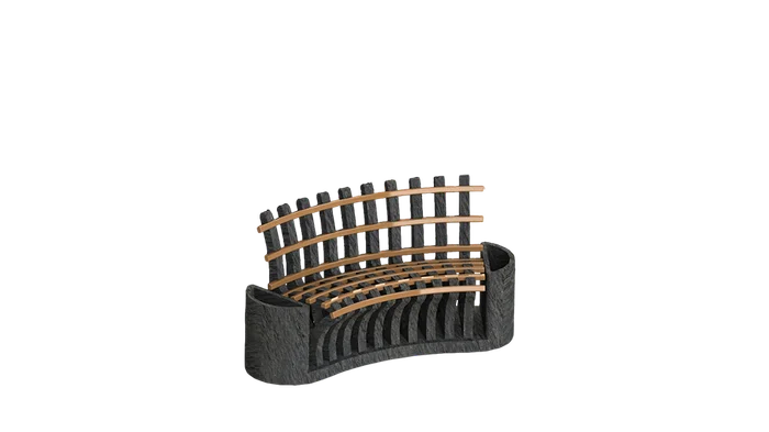 3D-модель скамьи